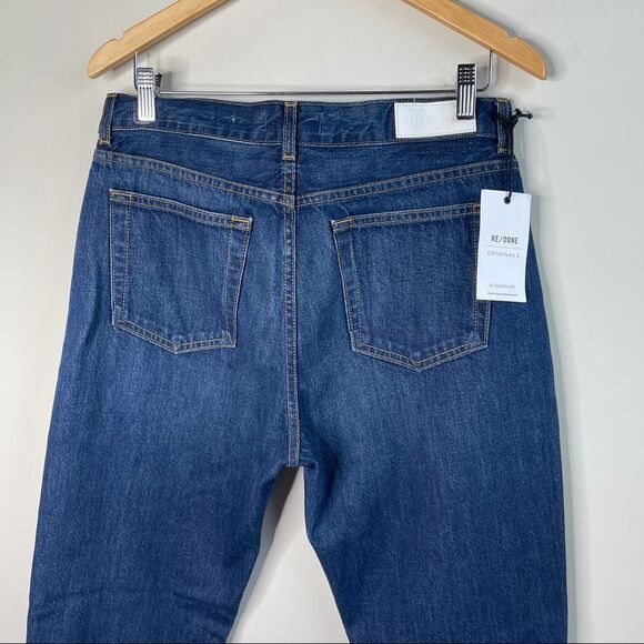 ReDone High rise straight‎ leg academy fit jeans 30 - Picture 10 of 13